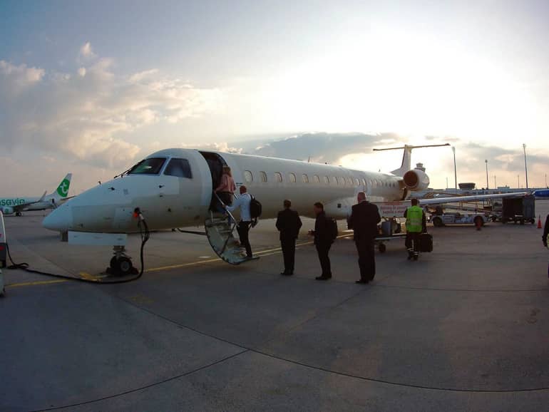 Der Mini-Flieger.