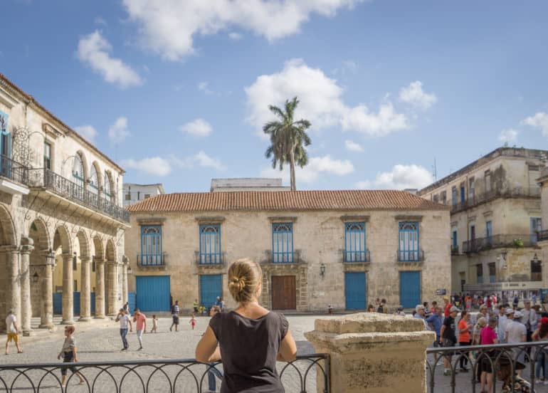 Die Plätze in La Habana sind wirklich zauberhaft.