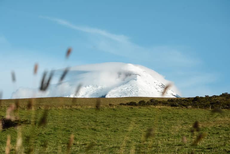 Ecuador: Vulkanspitze des Cotopaxi