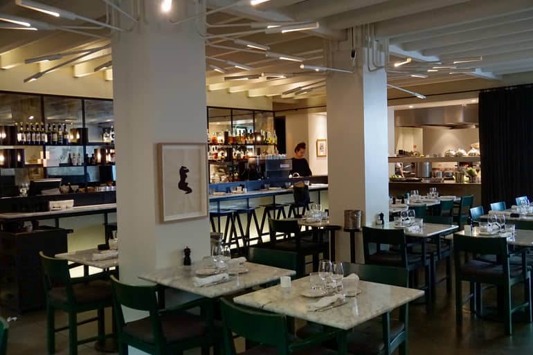 Schönes Ambiente: Restaurant Graanmarkt 13.