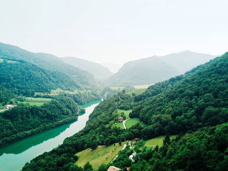 Slowenien-Rundreise: Soča