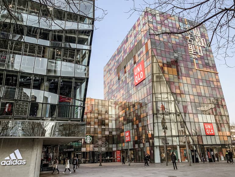 Einkaufszentrum in Peking