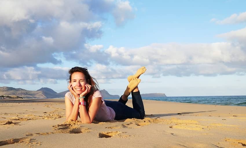 Reisebloggerin Anja von Thehappybackpacker reist gern allein.