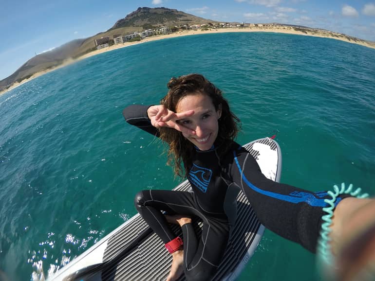 Stand Up Paddling in Porto Santo
