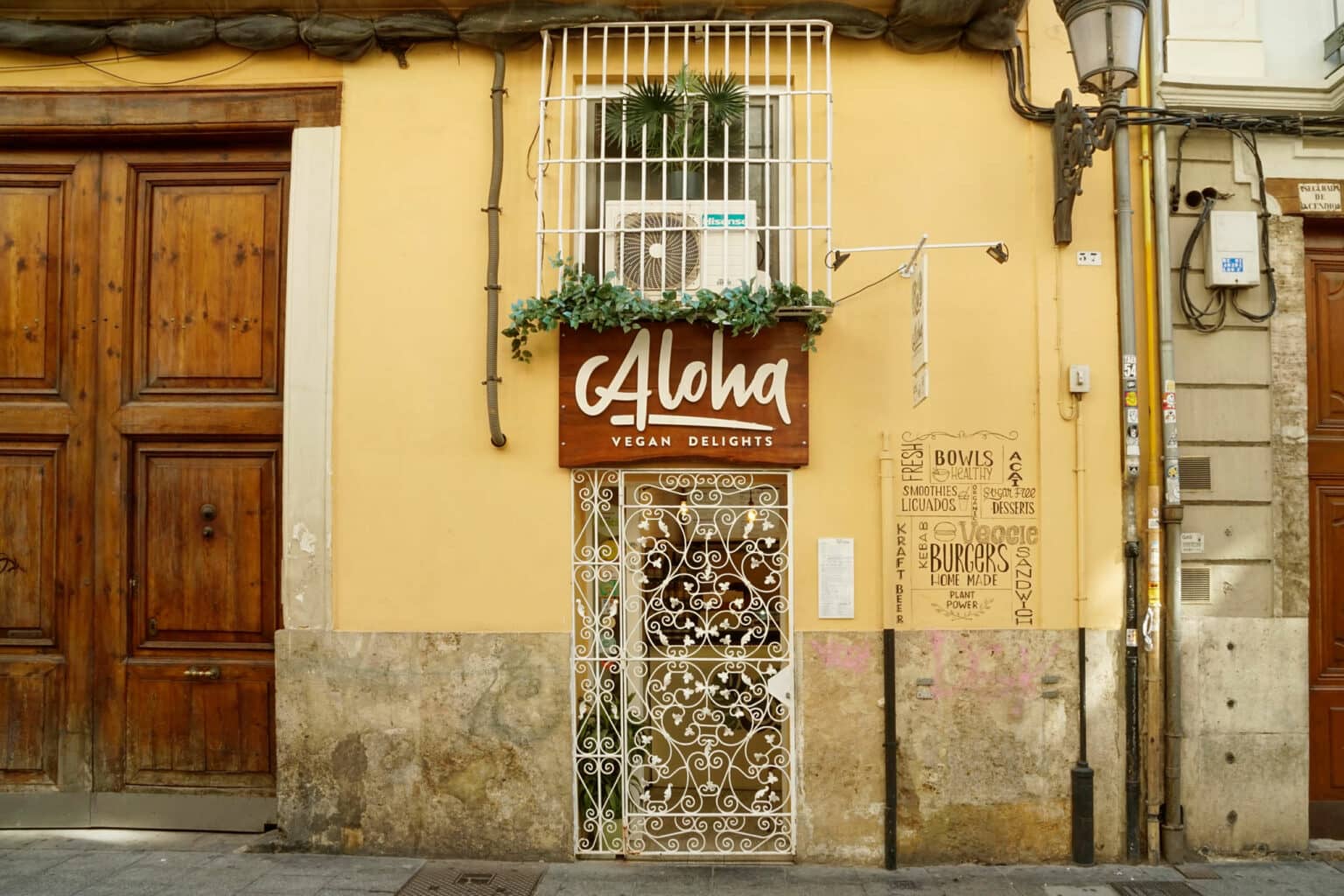 Leicht zu übersehen – Aloha Vegan Delights.