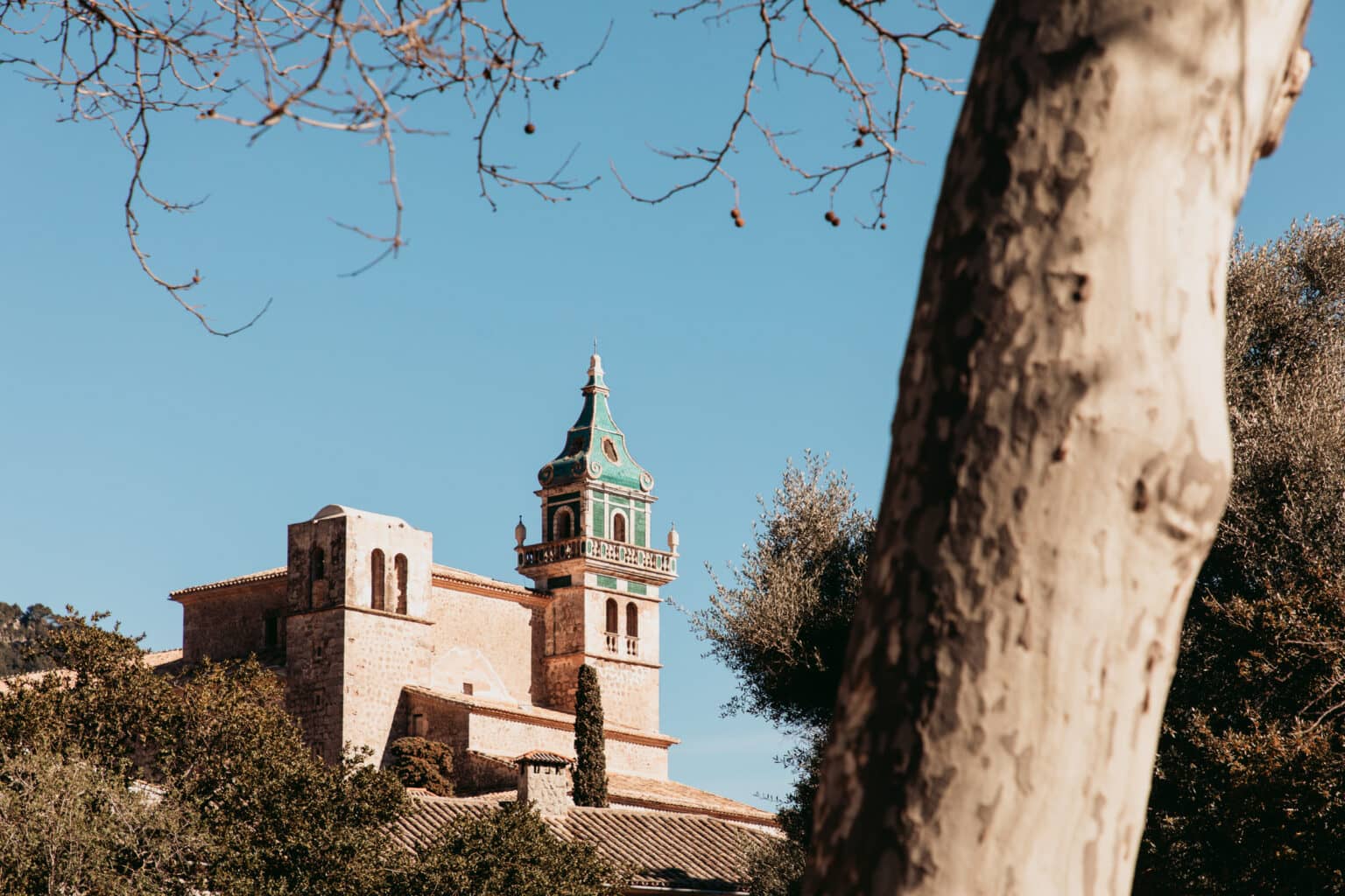 Das Wahrzeichen Valldemossas: Die Kartause.