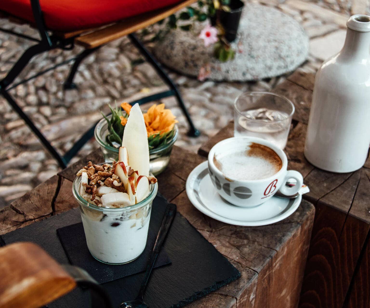 Das Moreistina auf Kroatiens Insel Brac ist ein echter Geheimtipp für gutes Frühstück oder auch schöne Mittagspause.