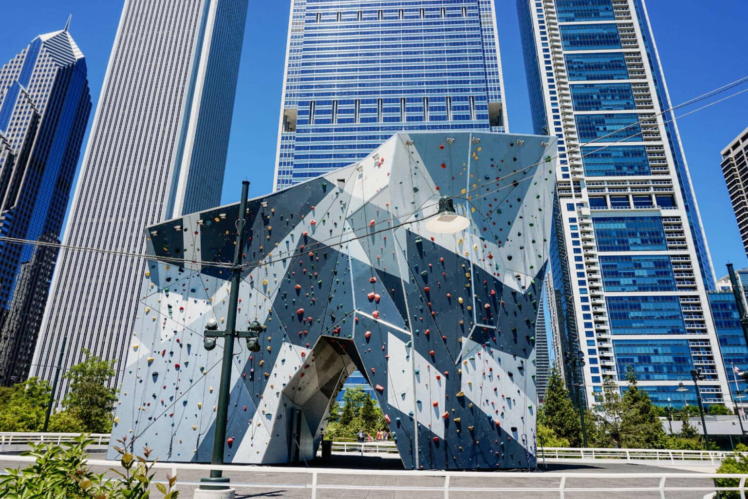 Wer sich sportlich betätigen möchte, ist im Maggie Daley Park richtig.