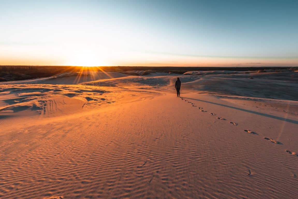 Die Wanderdüne Råbjerg Mile ist eine der Top-Sehenswürdigkeiten in Dänemark.