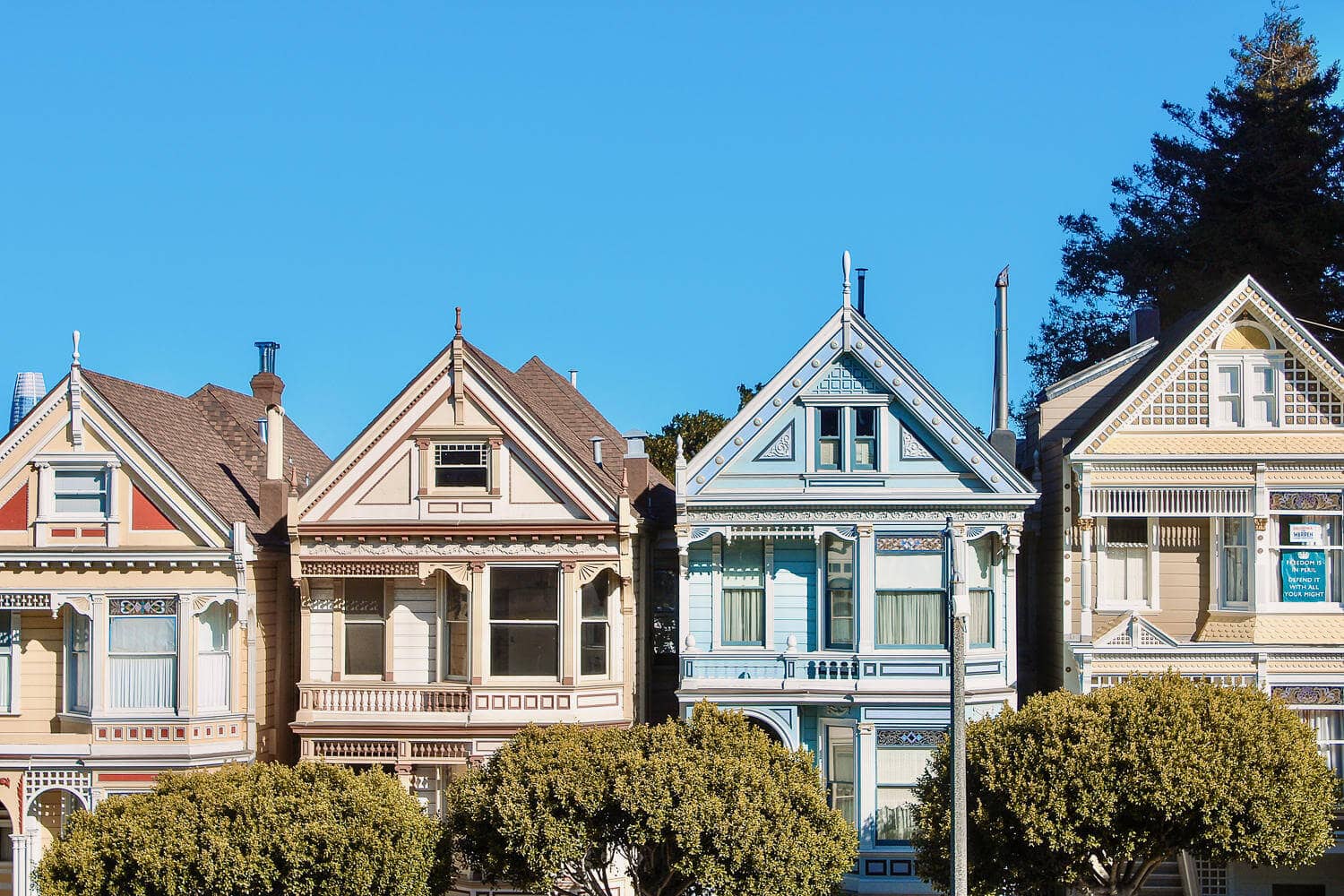 Die Painted Ladies sind auch aus der TV-Serie Full House bekannt.