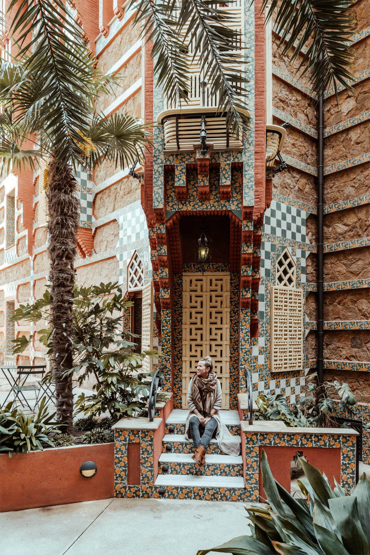 Die Casa Vicens ist in einer kleinen Seitenstraße versteckt, aber auf jeden Fall einen Besuch wert.