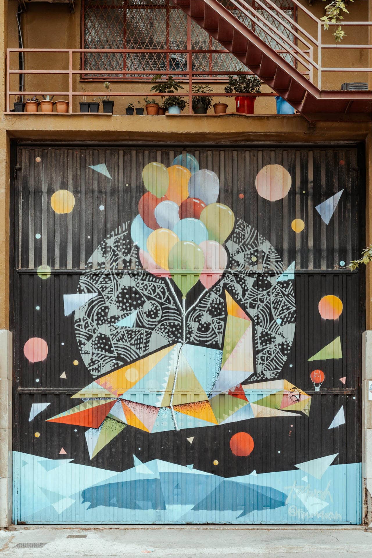 Hier im Viertel findet man richtig coole Street Art.