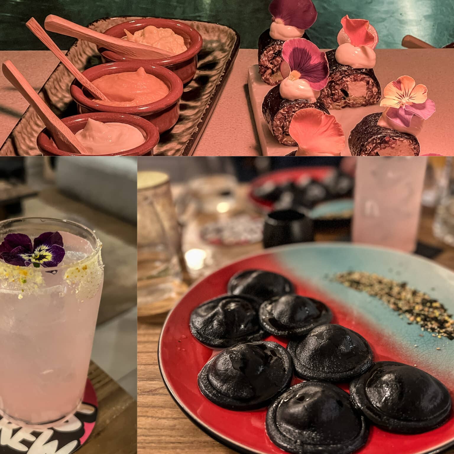 Für vegane Spezialitäten gibt es diesen Restaurant Tipp von uns: im Hearth bekommst man außergewöhnliche Getränke und Speisen, die schon farblich ein echter Hingucker sind.