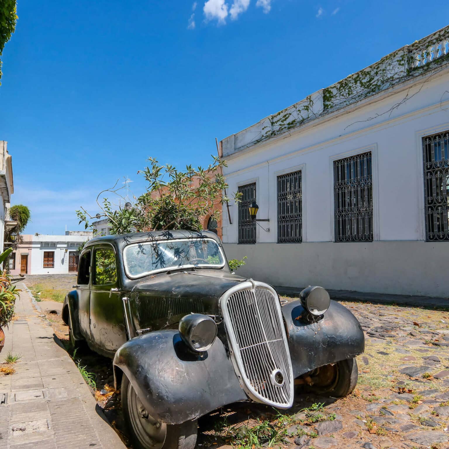Der Oldtimer in der Colonia Sacramento stammt aus einem anderen Jahrhundert.