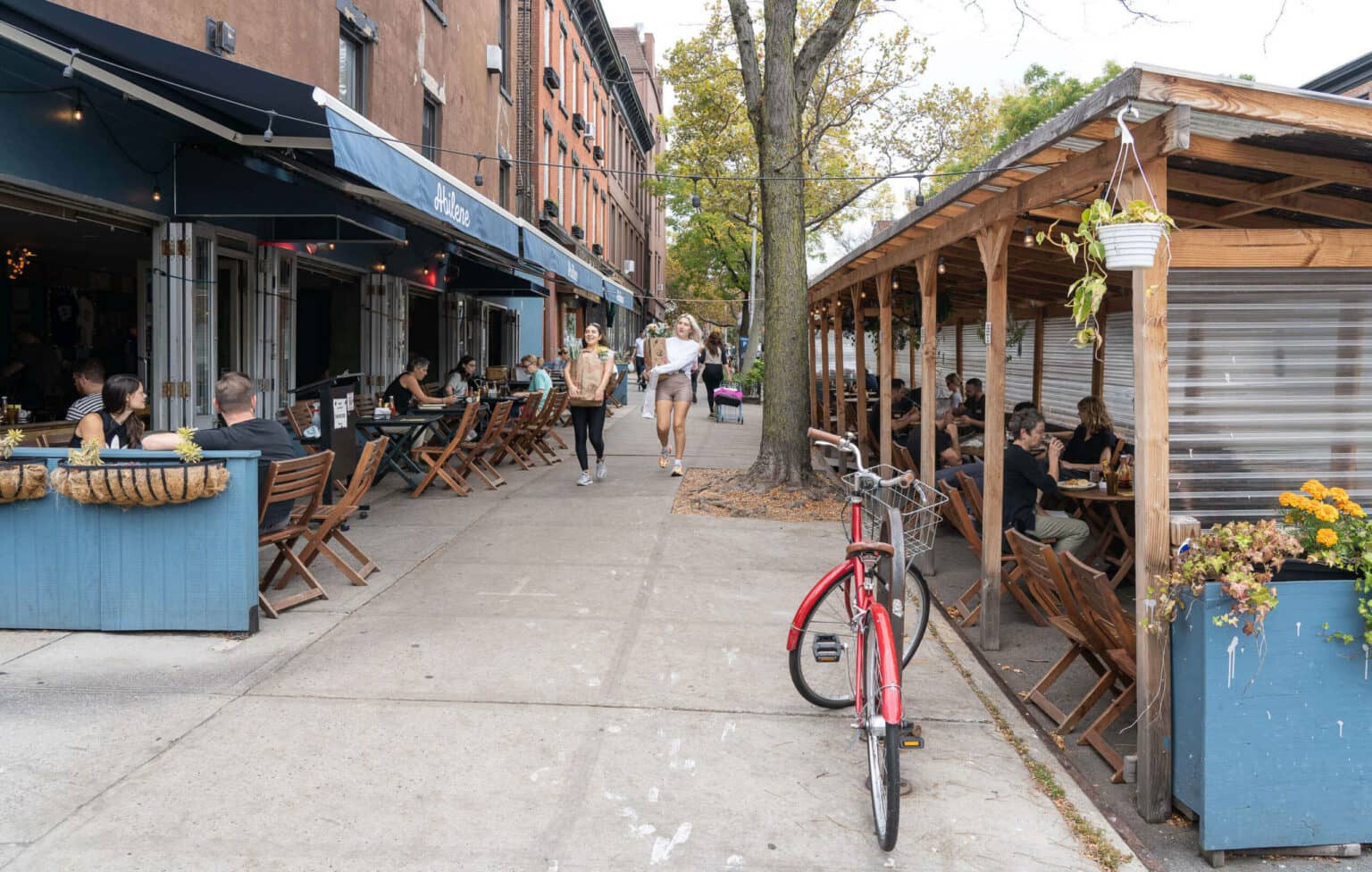 Das Abline in Cobble Hill ist beliebt für einen ausgedehnten Brunch.