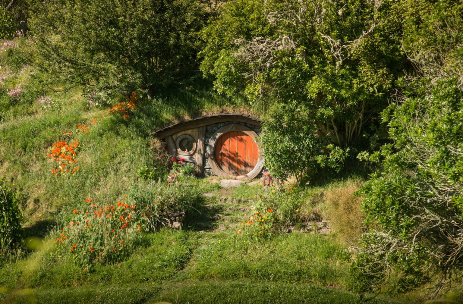 Einmal leben wie ein Hobbit.