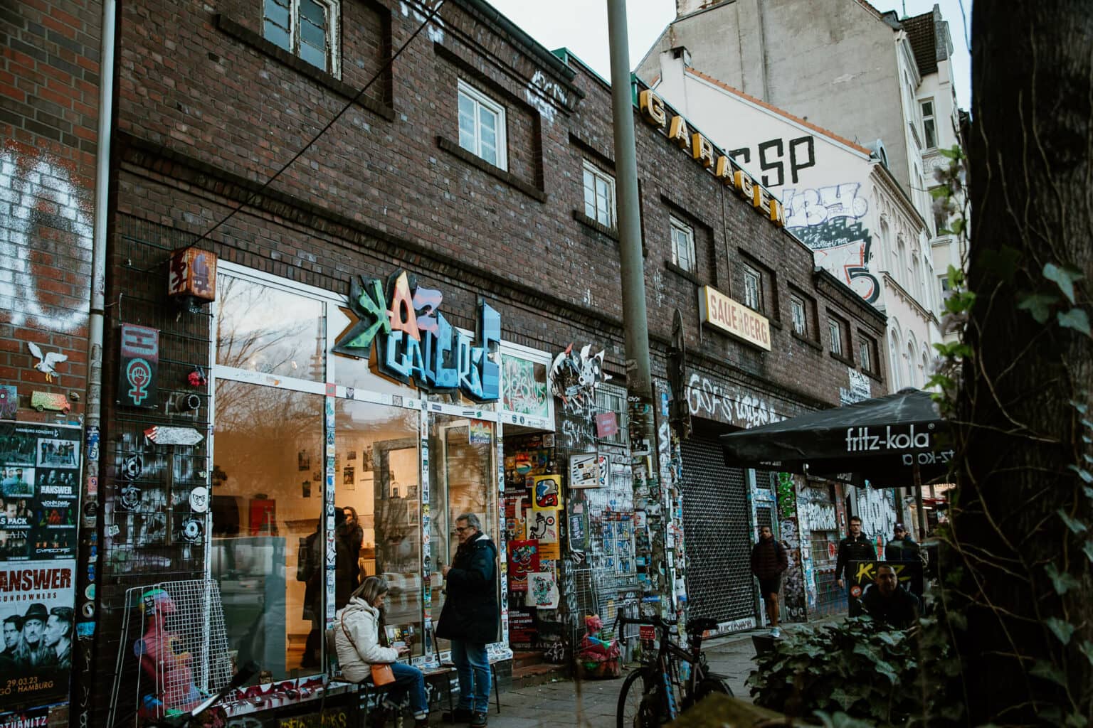 Ungewöhnliches Konzept: Die K-OZ Galerie am Grünen Jäger.