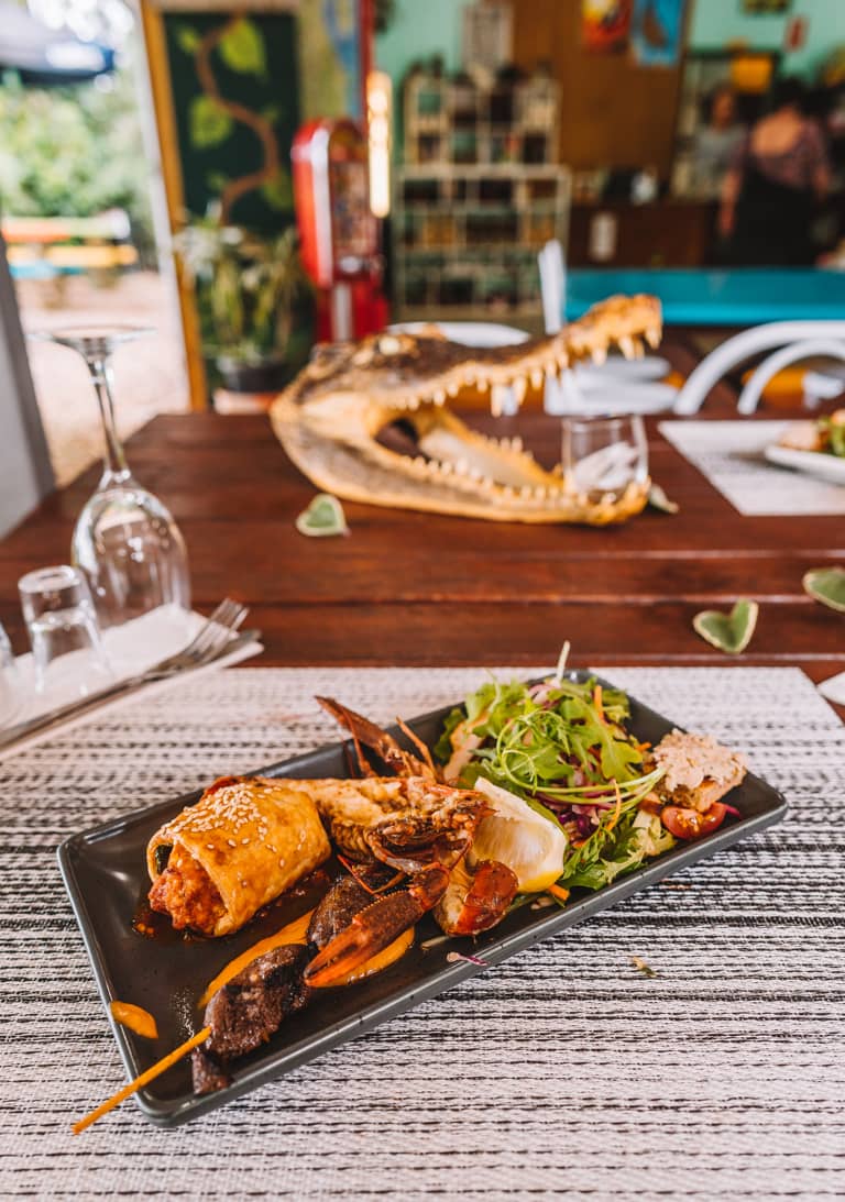 Leckerer Lunch während der Foodtour in den Atherton Tablelands