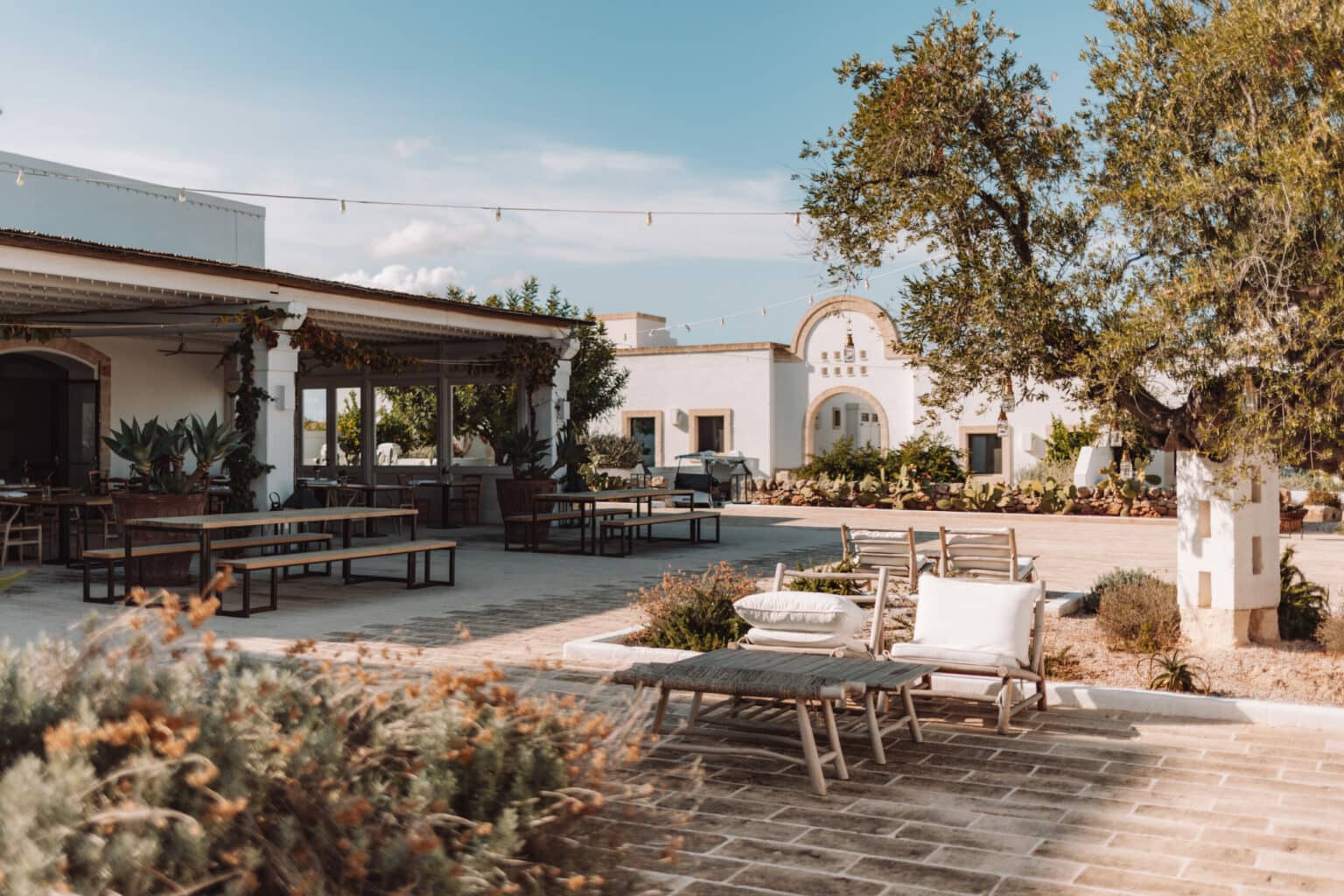 Sinn für Stil trifft in der Masseria Calderisi auf Geschichte und Genuss.