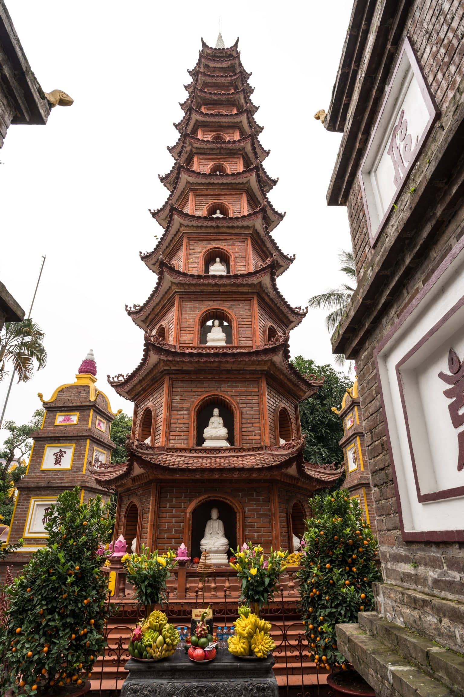 Die Tran Quoc-Pagode bietet einige Fotomotive.   