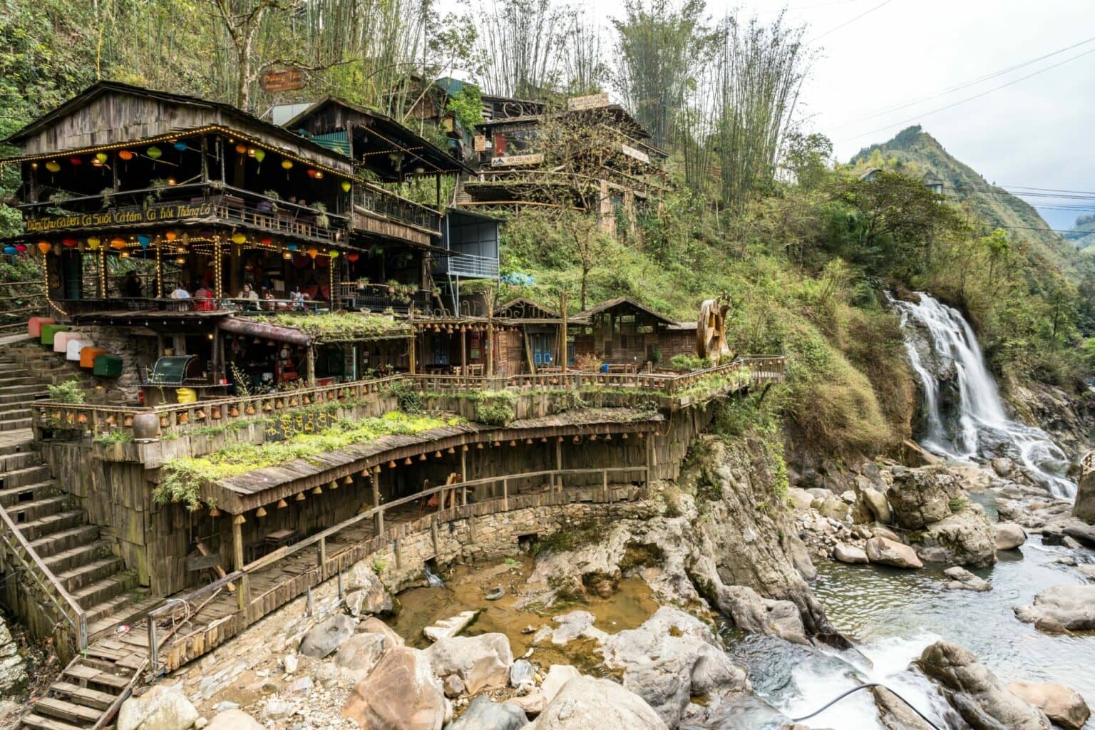 Das Cat Cat Village ist super touristisch, aber trotzdem sehenswert.