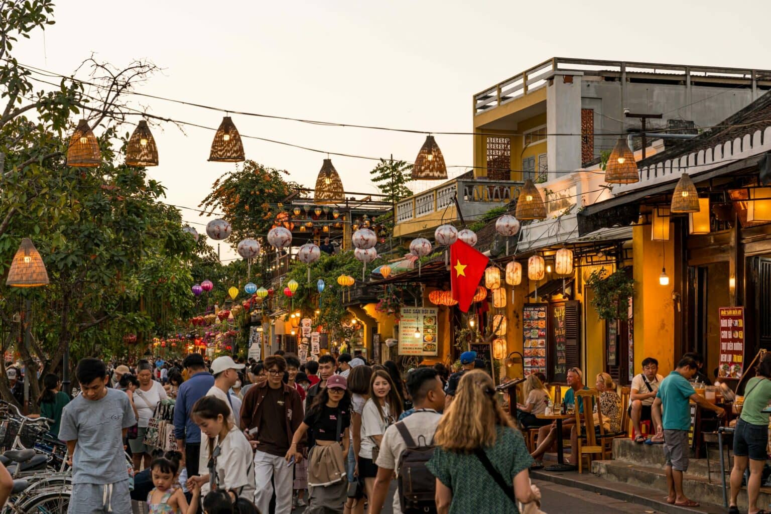 Hoi An bietet für uns die schönste Altstadt des Landes.