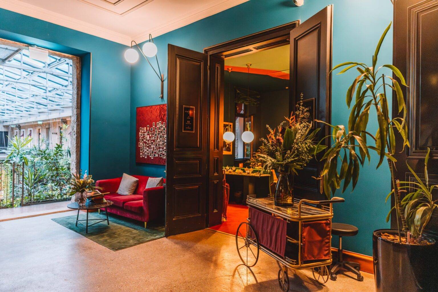 Das Boutique-Hotel Stories in Budapest