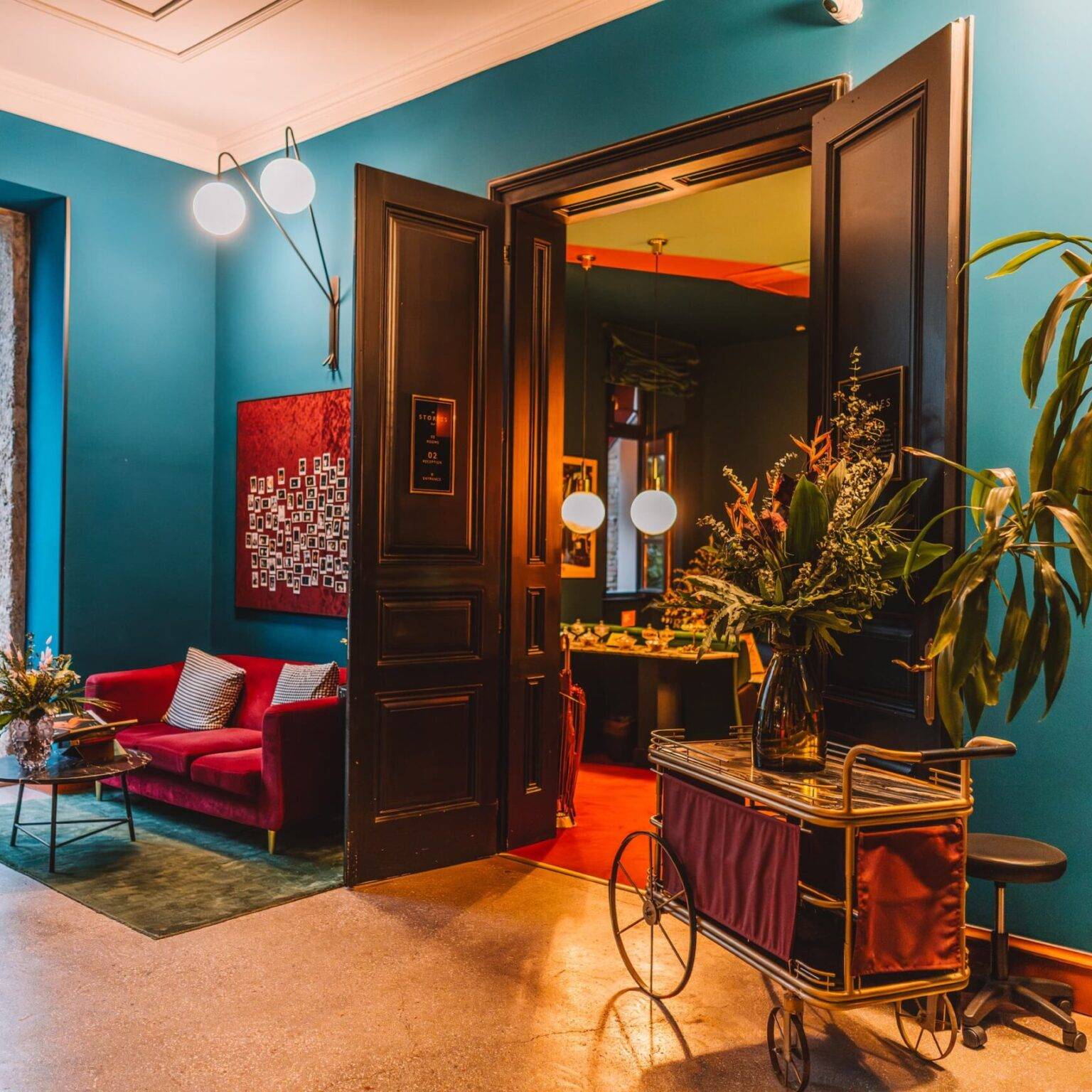 Das Boutique-Hotel Stories in Budapest