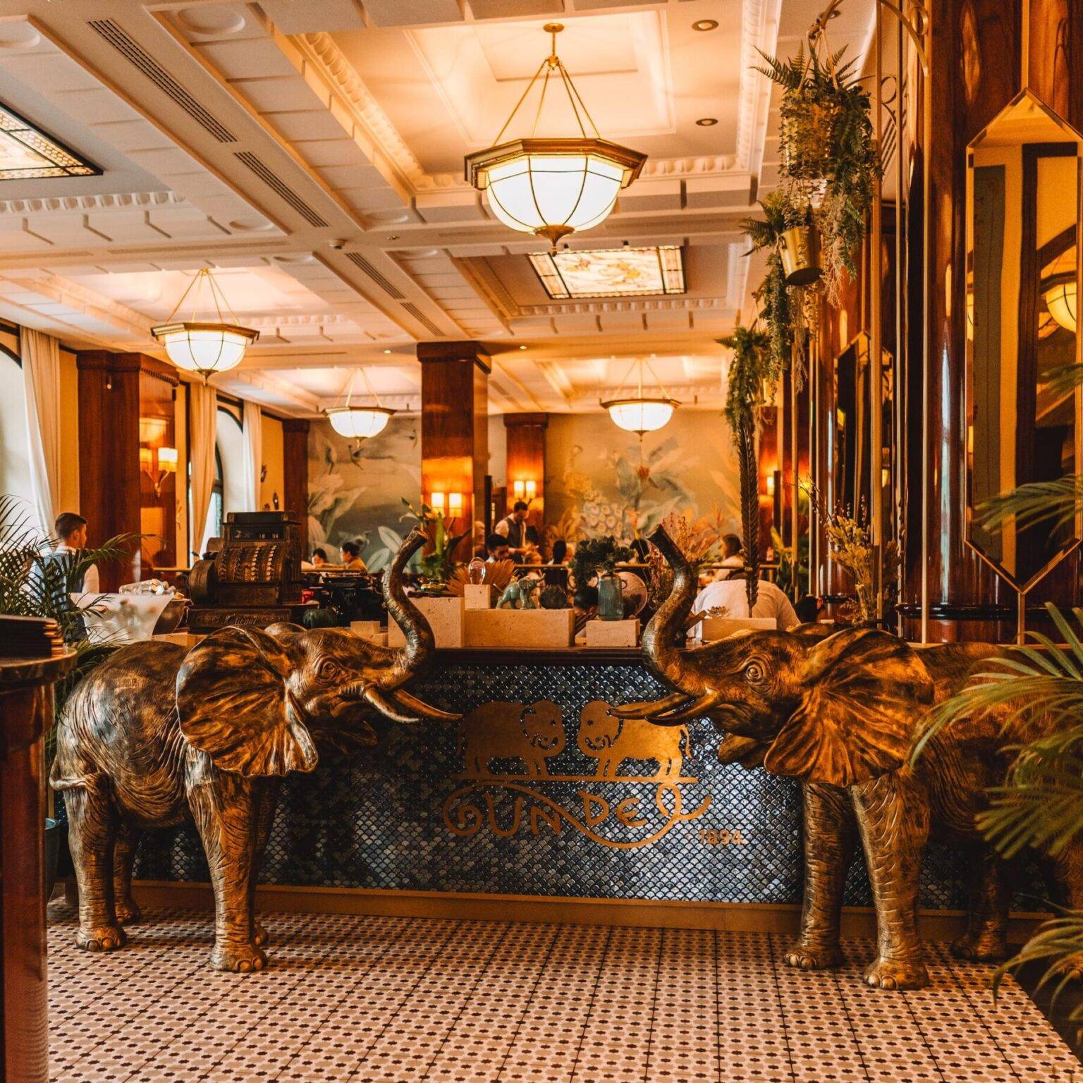 Das Restaurant Gundel in Budapest