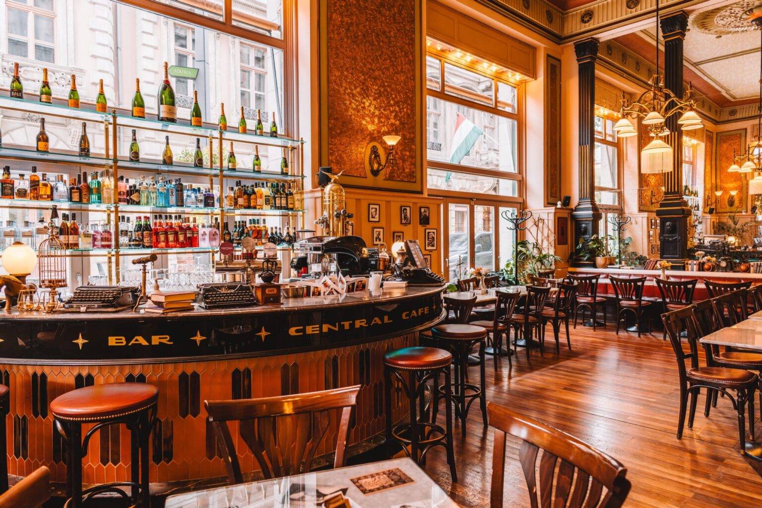 Das Central Grand Café in Budapest