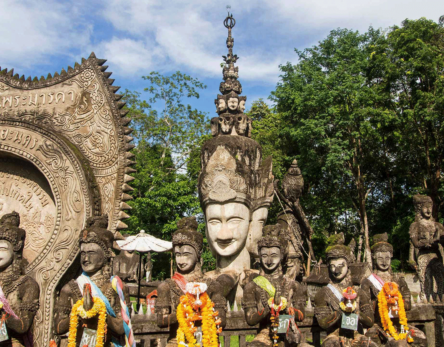 In Thailands Norden befindet sich der Sala Kaew Ku Skulpturenpark.