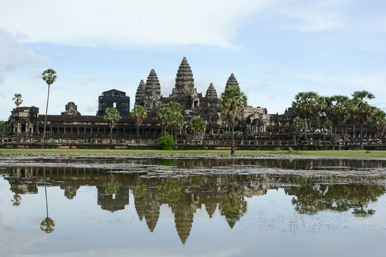 Eines der Highlights einer Kambodscha-Rundreise: Der Tempel Angkor Wat.