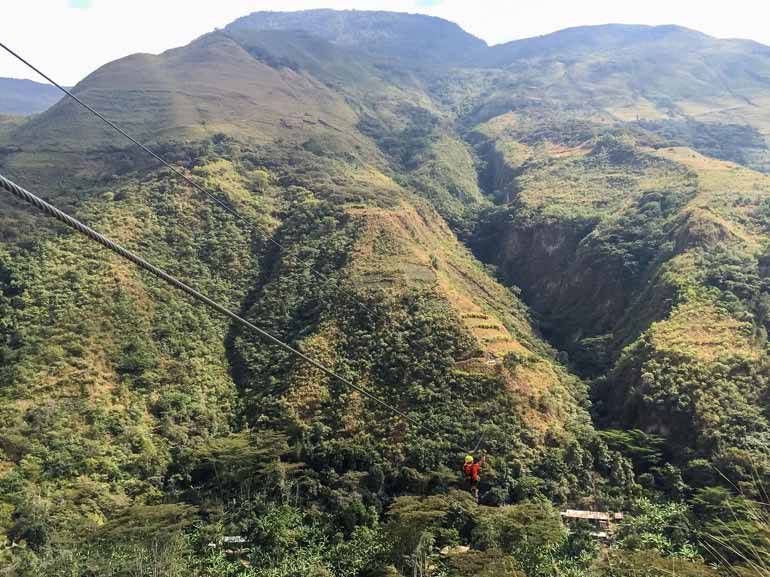 Für Abenteuerlustige eignet sich der Inka Jungle Trail am besten – Ziplining ist nur eine der buchbaren Aktivitäten.