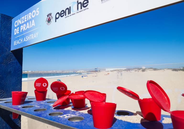 Strand Aschenbecher - eine tolle Idee aus Portugal.