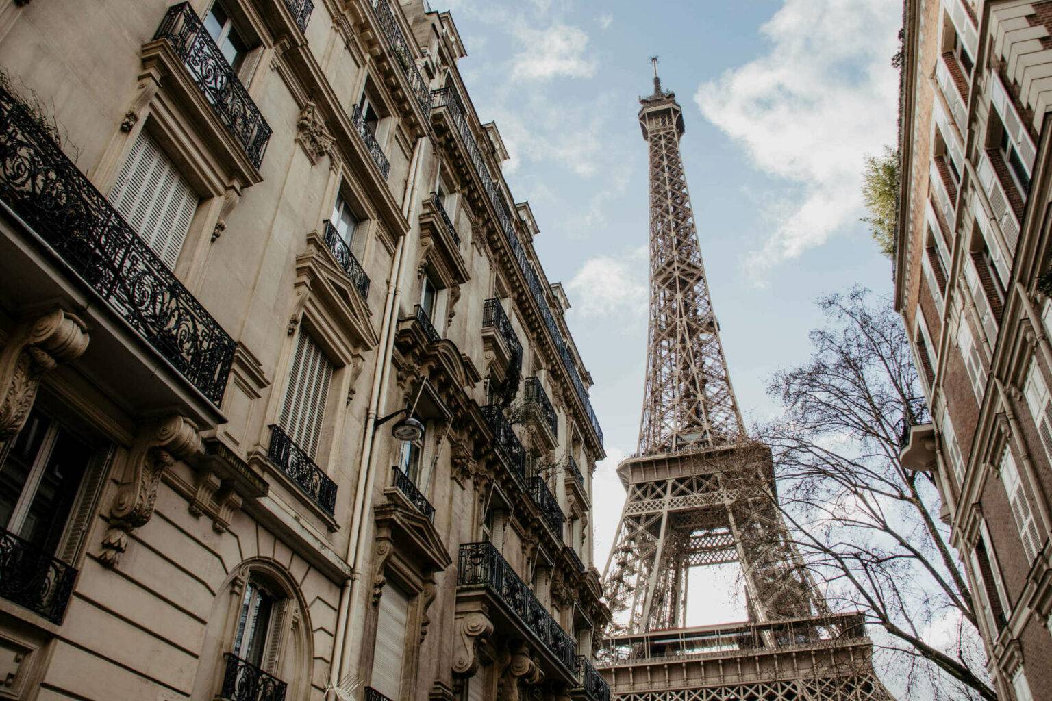 Schöner Ausblick auf einem Streifzug durch Paris.