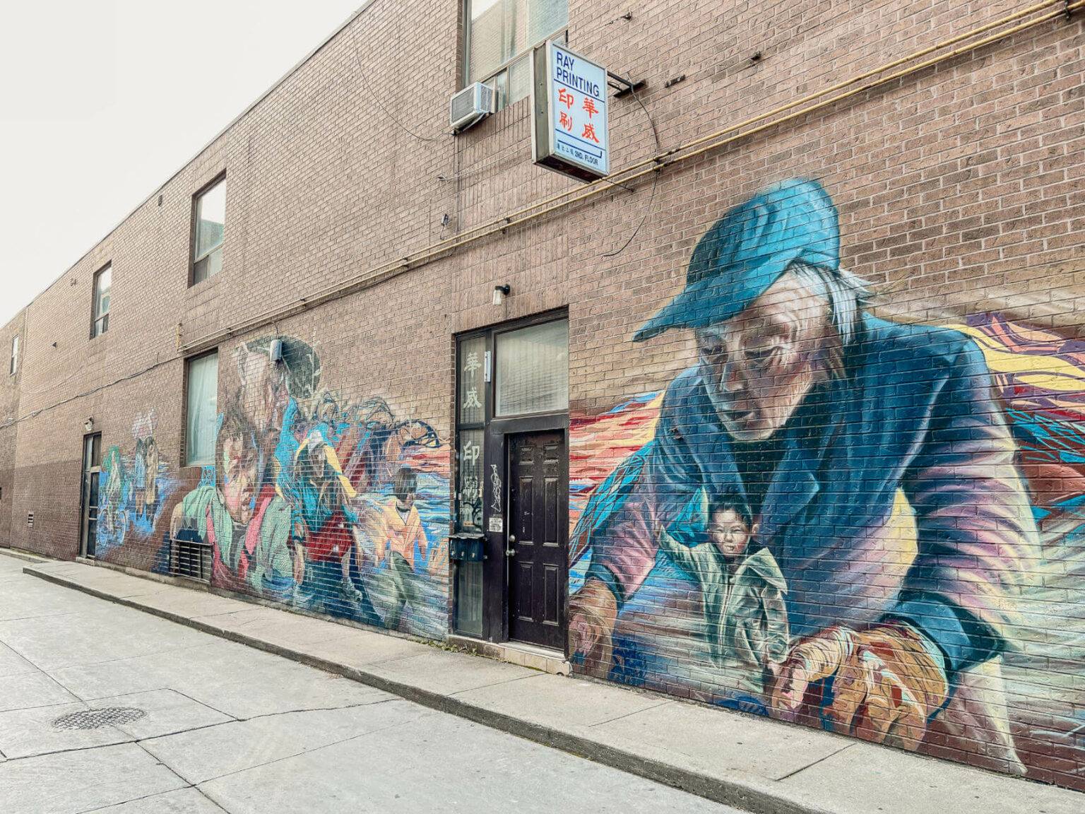 Die Streetart in Chinatown zählt zu den schönsten in Toronto.