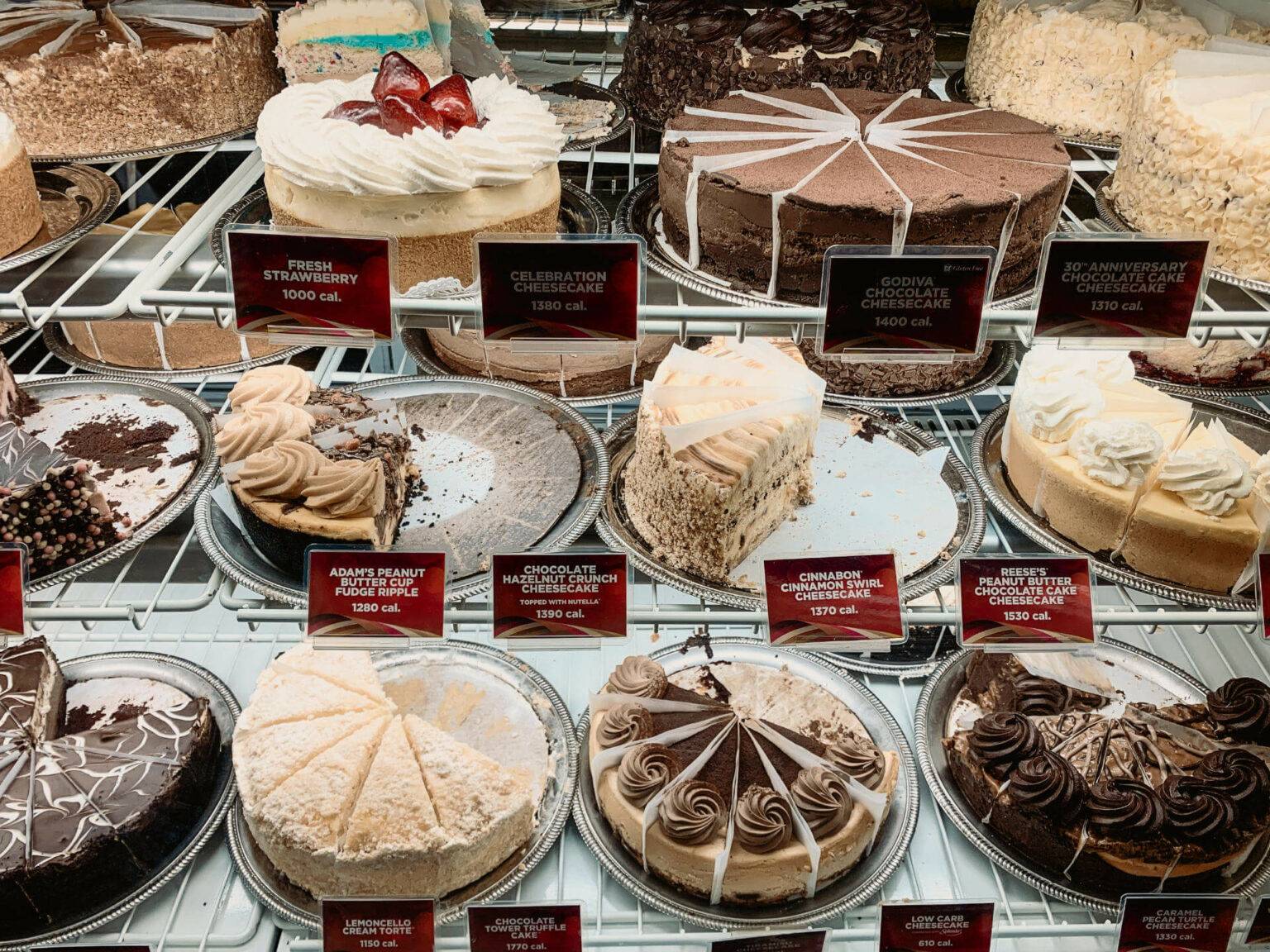 Ein Besuch in der Cheesecake Factory ist ein Muss auf jeder USA-Reise.