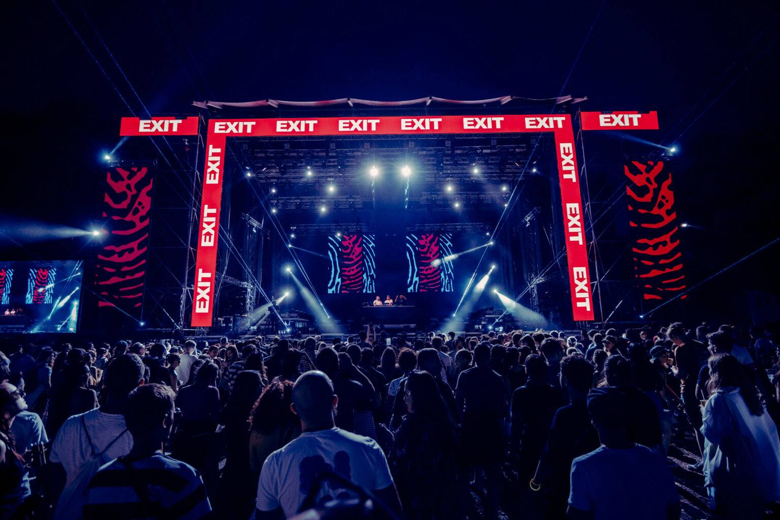 Das Exit Festival in Novi Sad ist das größte Festival auf dem Balkan.