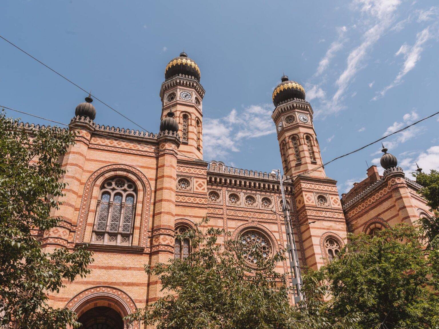 Die Große Synagoge in Budapest.