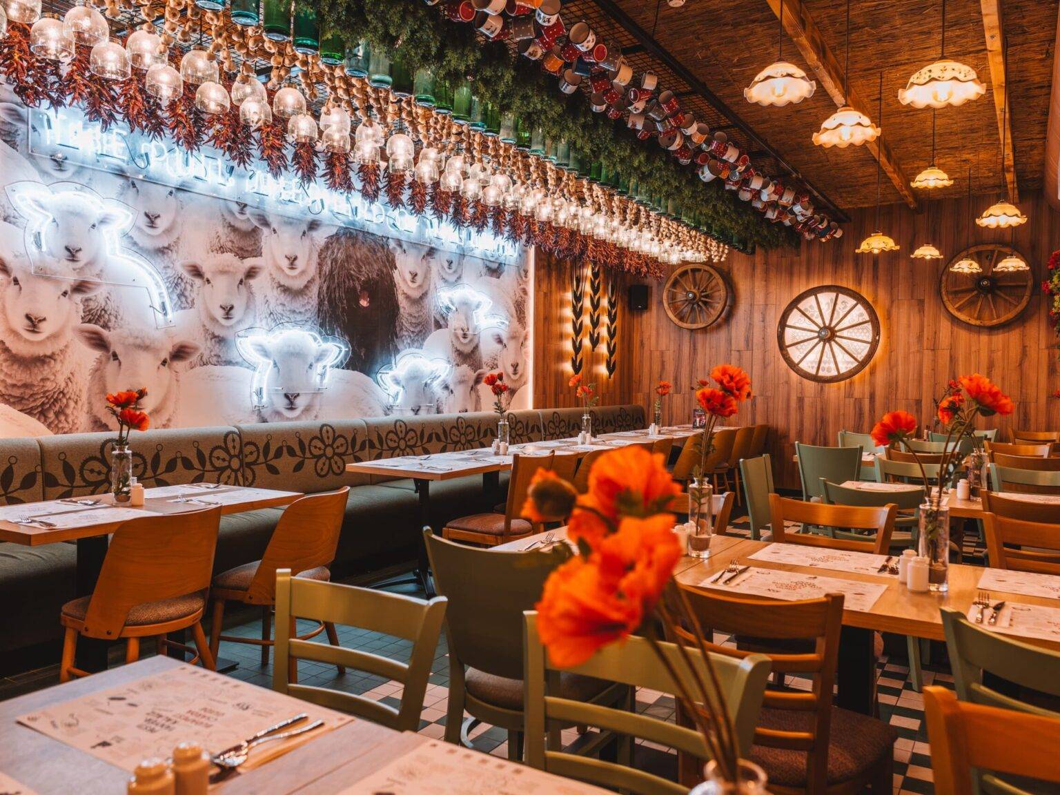 Das Restaurant Puli & Juhász in Budapest