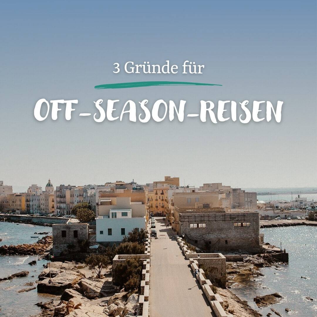 Version 2 Instagram Carousel - 3 Gründe für Off-Season-Reisen