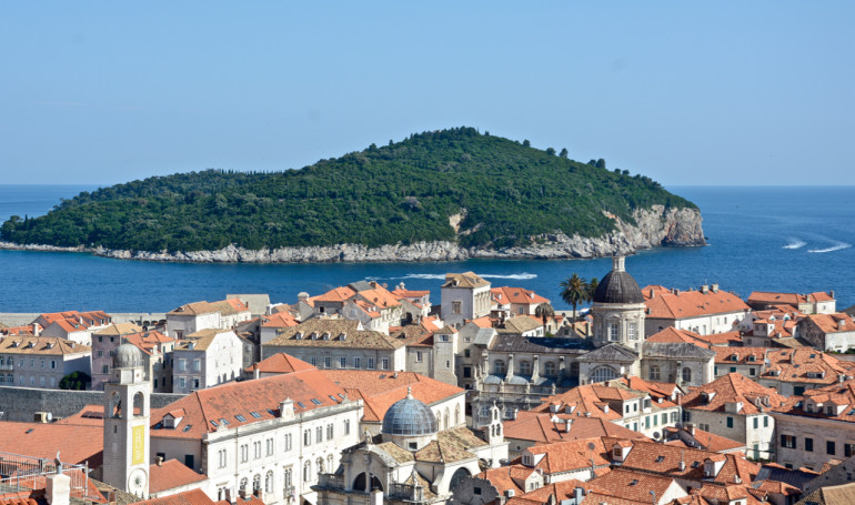 Dubrovnik Altstadt: Blick von der Stadtmauer