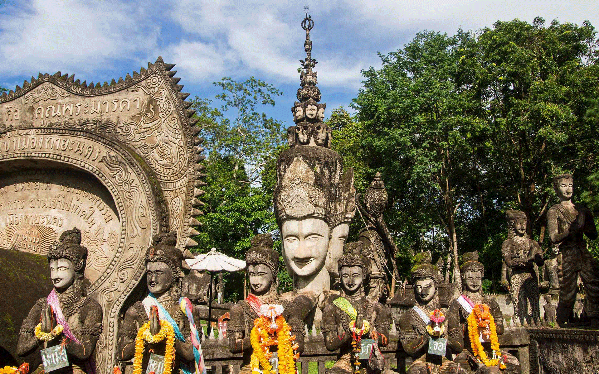 In Thailands Norden befindet sich der Sala Kaew Ku Skulpturenpark.