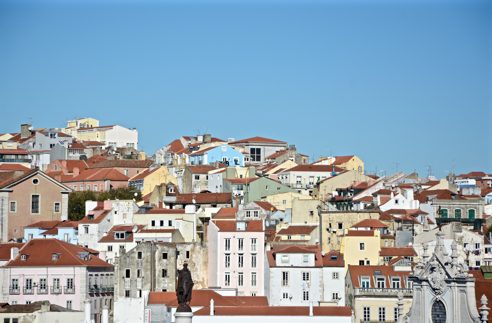 Städtereise Lissabon Panorama Igreja do Carmo