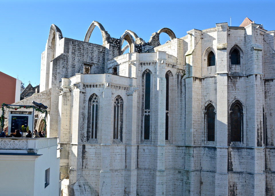Städtereise Lissabon Igreja do Carmo