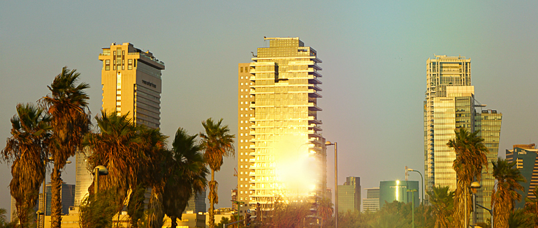 Travellers Insight Reiseblog Tel Aviv Skyline