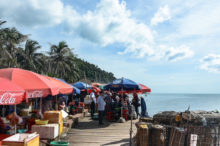 Travellers Insight Reiseblog Reisetipps Kambodscha Kep Crab Market