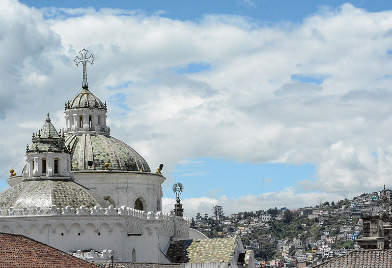Wegen der unzähligen Kirchen wird Quito auch das Kloster Südamerikas genannt.