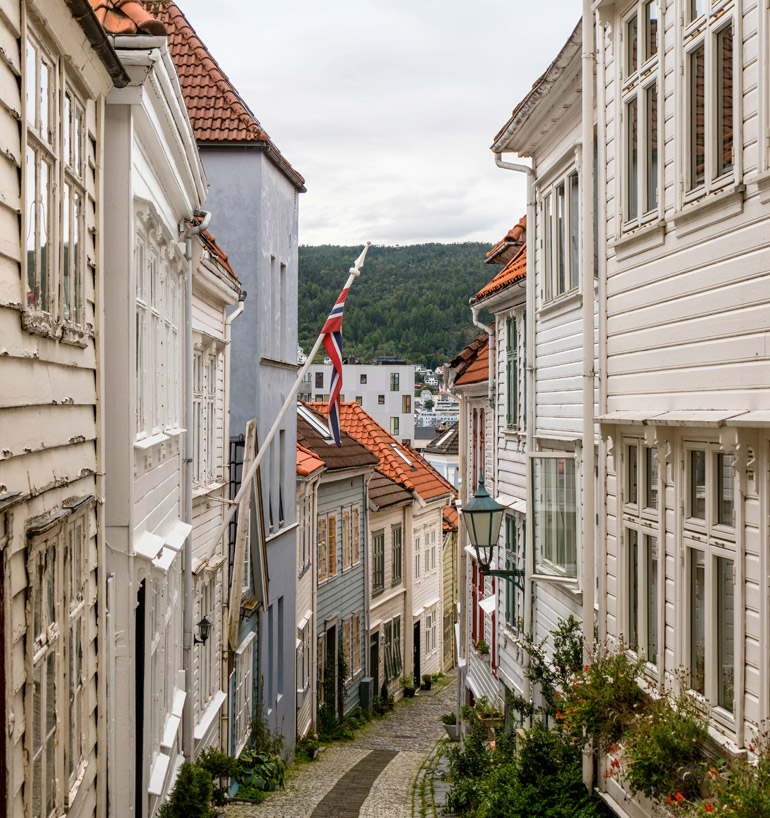 Altstadt von Bergen: Nøstet