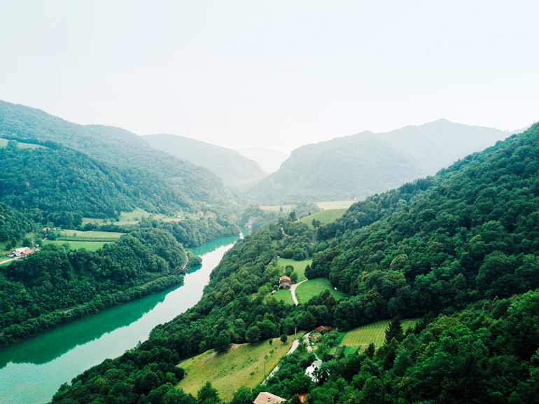 Slowenien-Rundreise: Soča